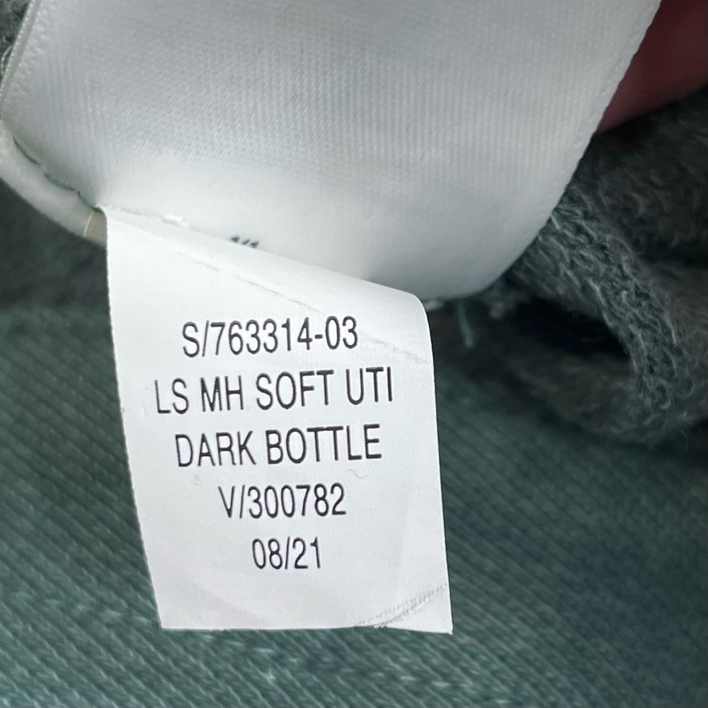 Old Navy Crop French-Terry Utility Jumpsuit Green Comfy Casual Utility M Tall - Picture 7 of 11